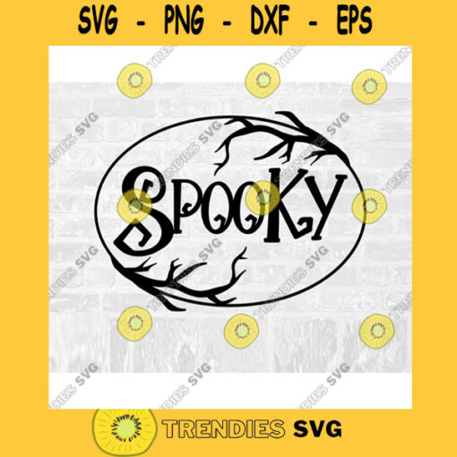 Halloween Doormat SVG Spooky SVG Wreath SVG Commercial Use Printable Sticker