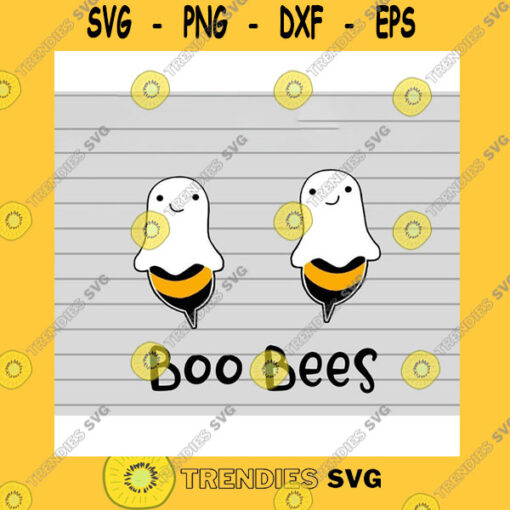 Halloween SVG Boo Bees Svg Halloween Bee Svg Png Eps