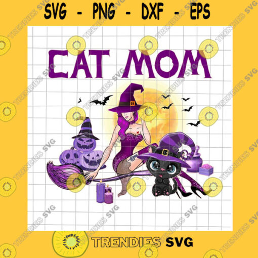 Halloween SVG Cat Mom Halloween Png Love Cat Png Cat Halloween Png Witch Sexy Halloween Png Black Cat Witch Png Cute Cat Witch Design Png