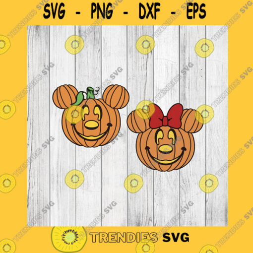 Halloween SVG Couple Of Pumpkins Svg Png Instant