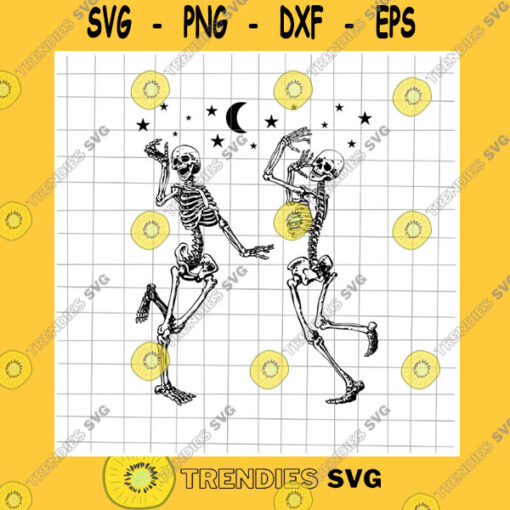 Halloween SVG Dancing Skeletons Two Halloween Svg Skeletons Halloween Svg Skeletons Dancing Svg Dancing Halloween Svg Skeletons Svg