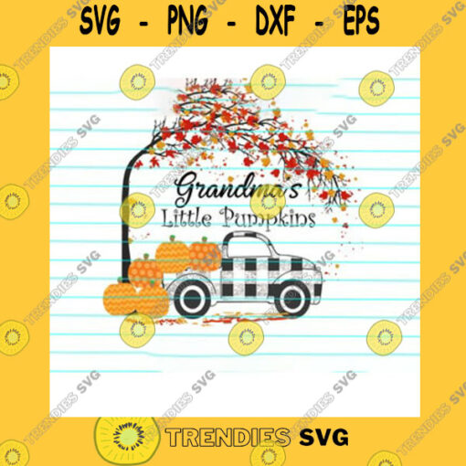 Halloween SVG Grandmas Little Pumpkins Svgpnggrandpas Little Pumpkins Svg Little Pumpkins Bundle Custom Fileprintablefile For Cricut Silhouette