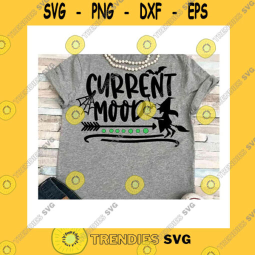 Halloween SVG Halloween Svg Dxf Jpeg Silhouette Cameo Cricut Fall Svg Current Mood Group Girls Night Out Shirts Witch Fun Matching Halloween Night Humor