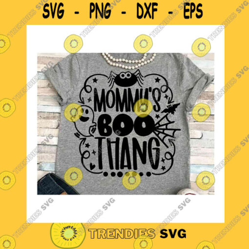 Halloween SVG Halloween Svg Dxf Jpeg Silhouette Cameo Cricut Fall Trick Or Treat Mommy Boo Thang Shirts Girls Halloween Night Ghost Baby Spider Web Cute