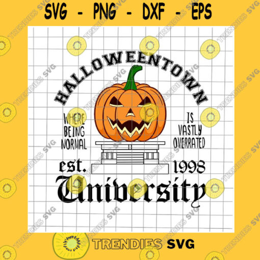 Halloween SVG Halloweentown University 1998 Svg Funny Halloweentown 1998 Svg Pumkin 1998 Svg Halloween University 1998 Svg