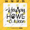 Halloween SVG Happy Howl O Ween SvgHalloween Dog SvgDog Tag Design SvgDog Halloween Label SvgDogs Howling Svg Instant Download Files For Cricut