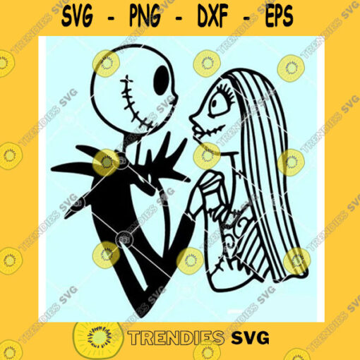 Halloween SVG Jack Skellington And Sally Svg Nightmare Before Christmas Svg Halloween Svg