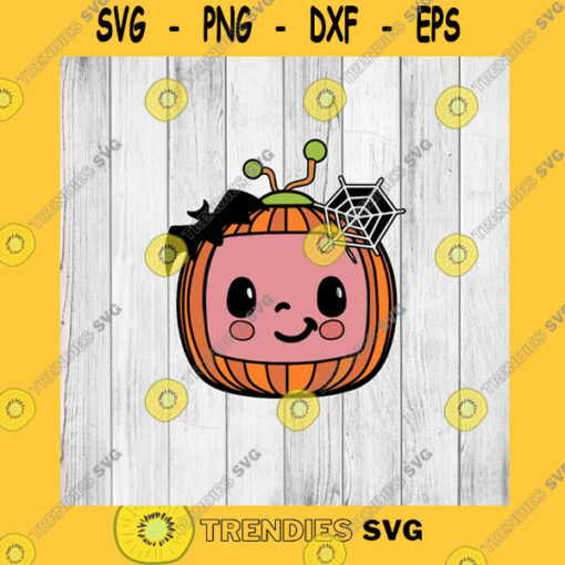Halloween SVG Little Pumpkin Svg Png Instant Download Layered
