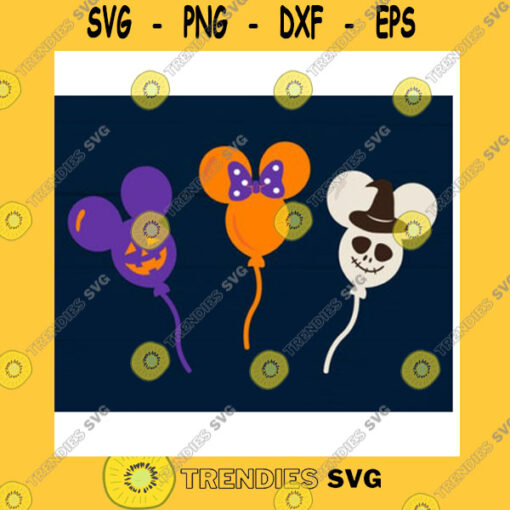 Halloween SVG Mickey Balloons Halloween 2021