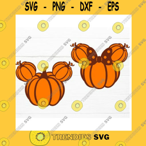 Halloween SVG Mouse Head Pumpkins Halloween 2021