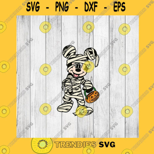 Halloween SVG Mummy Mouse Svg Png Instant Digital