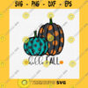 Halloween SVG Polkadot Pumpkins Png For Sublimation Fall Design Hello Fall