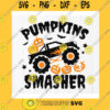 Halloween SVG Pumpkin Smasher SvgHalloween Monster Truck SvgPumpkin Monster Truck SvgKids Halloween SvgBoy HalloweenInstant Download Files For Cricut