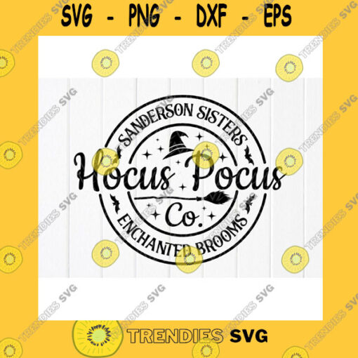 Halloween SVG Sanderson Sisters Enchanted Brooms SvgSanderson SistersHalloween SignHocus Pocus SvgSanderson Broom SvgInstant Download File For Cricut