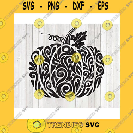 Halloween SVG Swirly Pumpkin SvgPumpkin Embroidery DesignHalloween Embroidery DesignPatterned Pumpkin SvgPumpkin Decal SvgPumpkin Patch Clipart