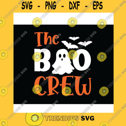 Halloween SVG The Boo Crew Svg Boo Svg Ghost Svg Halloween Svg Spooky Halloween Cricut Halloween Shirt Svg Cut Files Instant Download