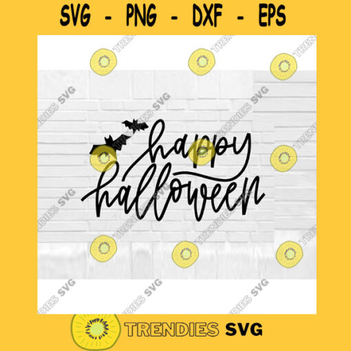 Happy Halloween SVG Bats SVG halloween shirt svg Halloween SVG cute ghost svg Autumn svg fall svg