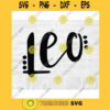 Leo SVG Commercial Use SVG Zodiac Svg Astrology Svg Printable Sticker