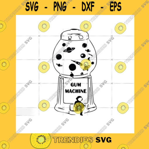 Love SVG Automatic Planet Candy Dispenser