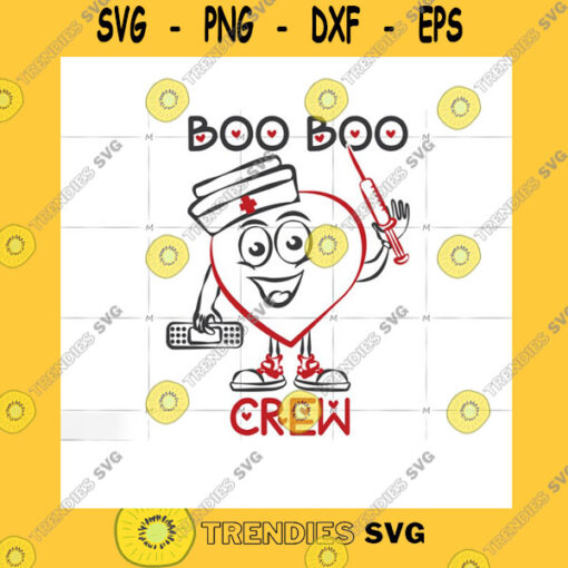 Love SVG Booboo Crew Boo Boo Crew