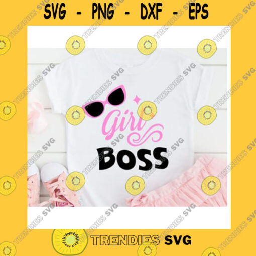 Love SVG Girl Boss Cut File For Cricut Png