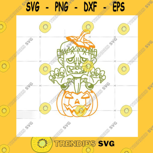 Love SVG Pumpkin Monster Pumpkin