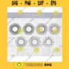 Mandala SVG Bundle Round Frame SVG Geometric Art Commercial Use SVG Printable Sticker
