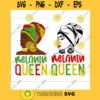 Melanin Oueen Nefertari Headwrap Afro queen black power Black woman svg black girl svg black queen svg thick women svg