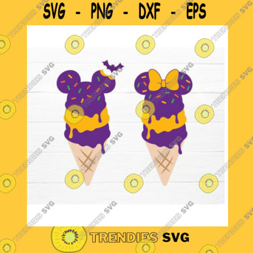 Mickey SVG Mickey Minnie Head Ice Creams 2021