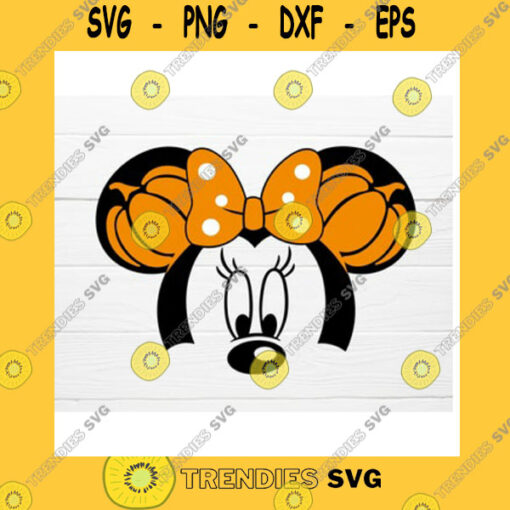 Mickey SVG Minnie Pumpkin Ears Fall 2021 Mouse