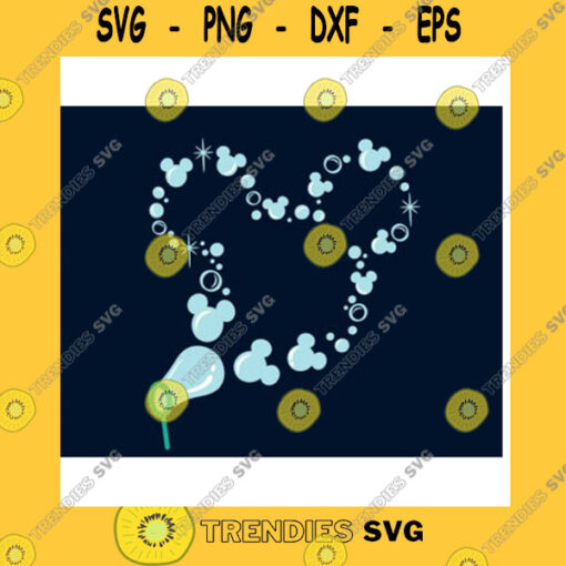 Mickey SVG Mouse Bubbles S Mouse Heads