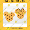 Mickey SVG Mouse Head Chocolate Chip Cookies
