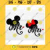 Mickey SVG Mouse Head Files Mr And Mrs S