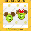 Mickey SVG Mouse Kiwi Fruits Candy S