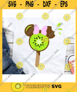 Mickey SVG Mouse Kiwi Ice Cream For Onesies