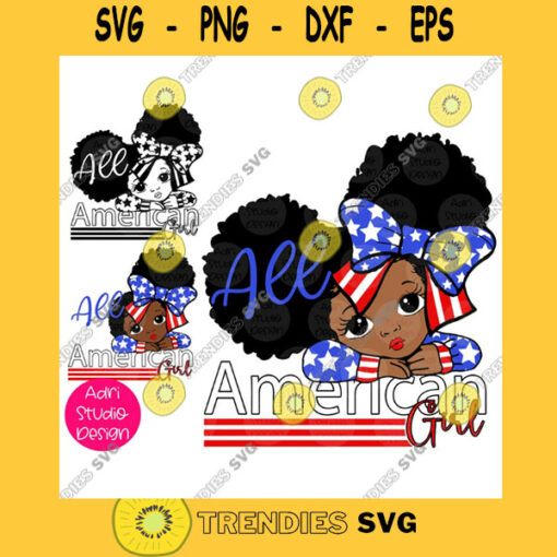 Peekaboo girl Bundle 4th of july svg fourth of july svg 4th of july fourth of july shirt july 4th svg African American afro puff