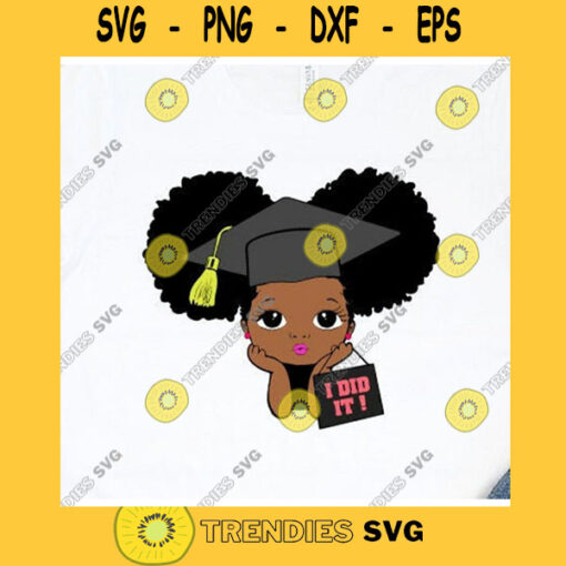 Peekaboo girl Bundle princess svg Cute black African American kids Graduation Svg Black and Educated Svg Graduation black girl svg BAE