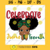 Peekaboo girl Cute black African American kids Juneteenth African Colors Know Your History African American afro print svg