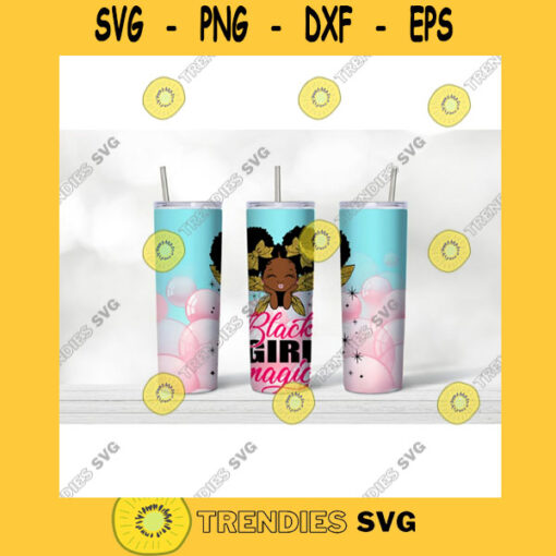 Peekaboo girl princess Little melanin queen Afro Women Skinny Tumbler wrap 20 oz PNG Digital download Sublimation bubble gum