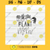 Plant Mom SVG Plant svg Hand Lettered SVG Plant svg files for Cricut svg png dxf