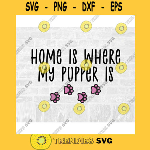 Pupper SVG Dog Breed Svg Paw Print SVG Commercial Use Svg Dog Breed Stickers Svg