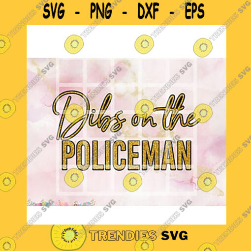 Quotation SVG Dibs On The Policeman