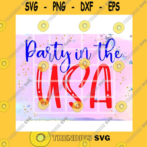 Quotation SVG Fourth Of July Party In The Usa