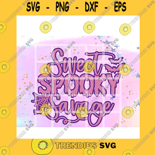 Quotation SVG Sweet And Spooky Spooky Babe Boo