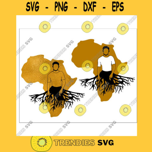 Remember Your Root svg Quotes Boss Kingdom Afro Hair African American Male .SVG .EPS .PNG Vector Clipart afro man Afro Roots svg
