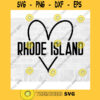 Rhode Island SVG RI SVG Rhode Island Heart Svg Hand Drawn Heart Svg Rhode Island Love Svg Doodle Heart Svg Commercial Use Svg