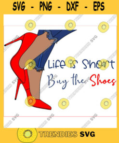 Sassy svg shoes clipart fashion clipart beauty clipart fashion bag clipartplanner stickers Life is short buy the shoes