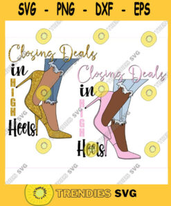 Sassy svg shoes clipart fashion clipart beauty clipartplanner stickers Closing Deals in High Heels Realtor Real Estate Agent