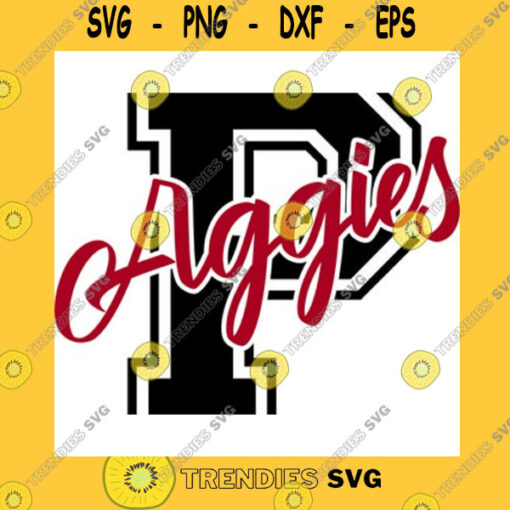 School SVG Aggies Svg Aggies Mascot Sports Svg High School Mascot School Spirit Aggies Clipart Cut Files Silhouette