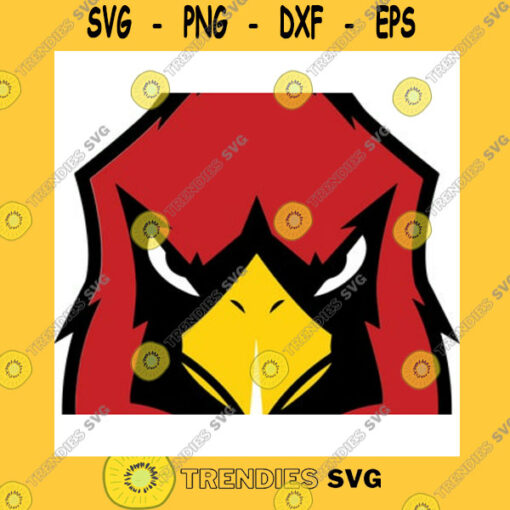 School SVG Cardinals Svg Cardinal Mascot Sports Svg High School Mascot School Spirit Cricut Cut Files Silhouette
